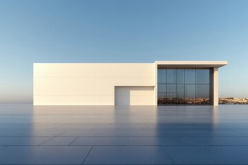 modern office building