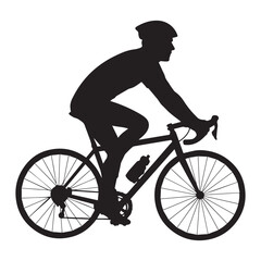Obraz premium cyclist vector