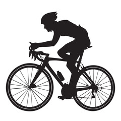 Obraz premium cyclist vector