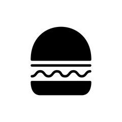 Burger icon symbol for apps and websites. burger sign and symbol. hamburger