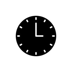 Clock icon symbol for apps and websites. Time sign and symbol. watch icon