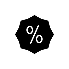 Discount icon symbol for apps and websites. Discount tag sign and symbol