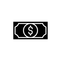 Money icon symbol for apps and websites. Money sign and symbol