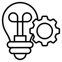 Innovation line icon