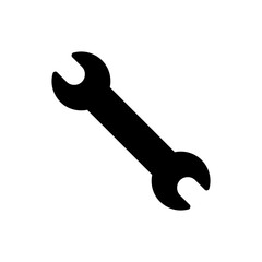 Wrench icon symbol for apps and websites. repair icon. tools sign and symbol