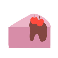 cake slice illustration