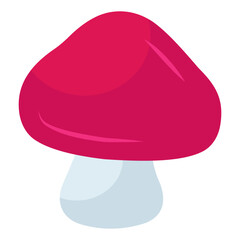 Modern design icon of mushroom