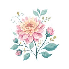 abstract floral background