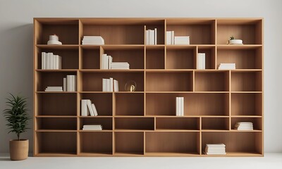 Modern Bookshelf Solo


