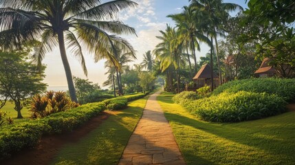 Obraz premium Majestic Landscapes of Sri Lanka. Breathtaking Beauty Capturing the Serene Essence of Nature in Stunning Landscapes. A Journey Through Picturesque Nature Landscapes. The beauty of Nature’s Landscape