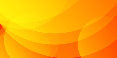Abstract minimal background with orange color. Dynamic shapes composition