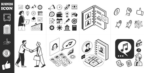 business icon vector