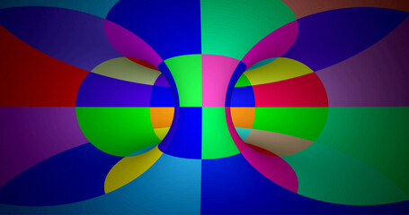 Vector colorful striped pattern that creates a 3D optical illusion with curved and distorted lines. This abstract design is perfect for modern art, visual effects or unique creative projects.