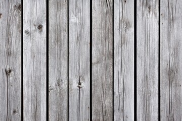 Fototapeta premium Aged Gray Wood Plank Fence