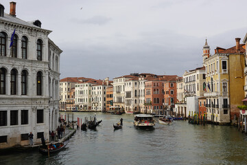The view of Grand Canal in Venice, Italy