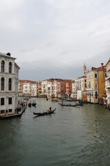 The view of Grand Canal in Venice, Italy