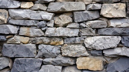 Fototapeta premium Detailed view of rough stone background