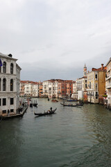 The view of Grand Canal in Venice, Italy