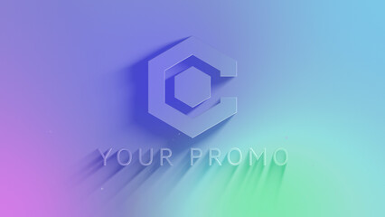 Light Shadow Logo Reveal