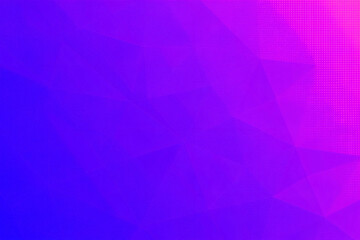 Geometric shape abstract background along with Blue violet purple fuchsia magenta pink color gradient pattern. 