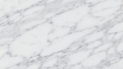 Close-up of a white marble surface with gray veins