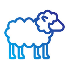 Sheep icon representing Qurbani during Eid al-Adha