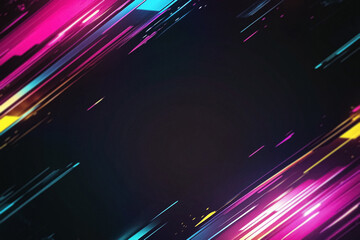 Digital Colored Neon Overlay with Vibrant Glowing Effects, Futuristic Light Patterns, and Abstract Color Transitions – Modern Cyberpunk Design for Creative and Artistic Projects