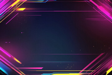 Digital Colored Neon Overlay with Vibrant Glowing Effects, Futuristic Light Patterns, and Abstract Color Transitions – Modern Cyberpunk Design for Creative and Artistic Projects