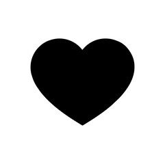 Hearts vector set on white background