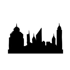City ​​Silhouette Illustration