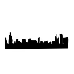 City ​​Silhouette Illustration