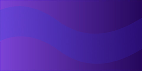 Abstract Blue and Purple Wave Background with Flowing Lines and Smooth Gradient
