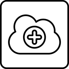 Obraz premium Cloud Computing Icon