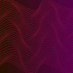 ABSTRACT WAVY LINES BLUE PURPLE GRADIENT COLOR PATTERN BACKGROUND. GOOD FOR POSTER, WALLPAPER, COVER, FRAME, FLYER, SOCIAL MEDIA, GREETING CARD