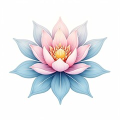 pink water lily