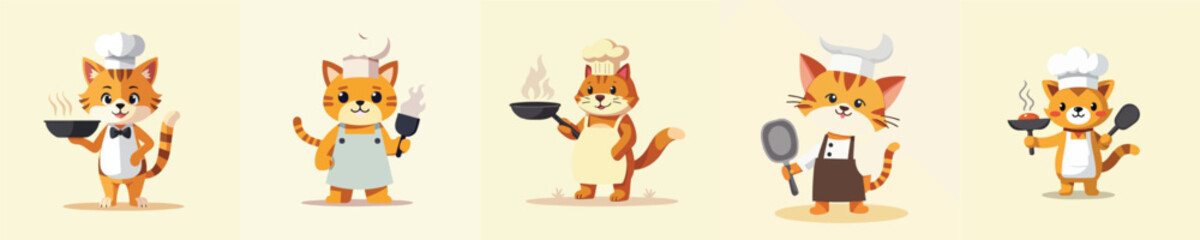 Cute Raccoon Courier Mascot Delivering Package - Flat Vector Illustration