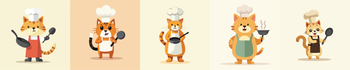 Cute Raccoon Courier Mascot Delivering Package - Flat Vector Illustration