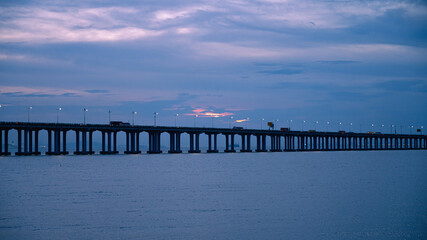 Obraz premium pier in the sea