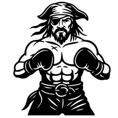 Fototapeta premium Pirate Boxing