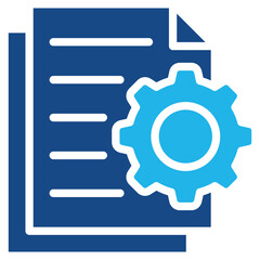 Configuration File Icon Element For Design