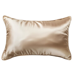  Silky Smooth Decorative Pillow Champagne Gold Rectangular Transparent Background