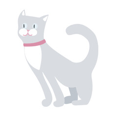 Cat. Hand drawn illustration