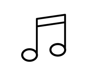 Music Icon 22 : musical note, eighth note, band, sixteenth note