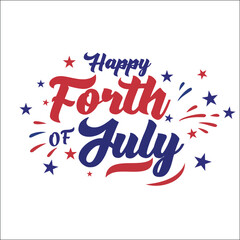 fourth,july,celebrate modern flat vector illustration for independence day design vector graphic for holiday theme