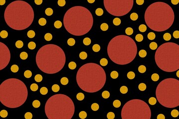 seamless pattern with colorful circles