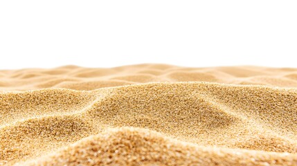 Vast expanse of golden sand with gentle undulations creating a serene natural landscape