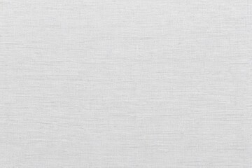 Fototapeta premium A close-up shot of plain white fabric with texture and weave visible