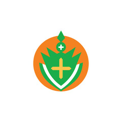 St. Stephen’s Crown Emblem Vector Art Silhouette Design