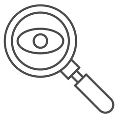 Overview  Outline Icon Element For Design