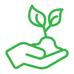 tree planting icon